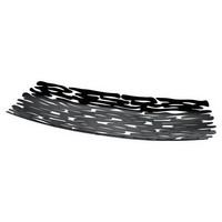 photo Alessi-Bark Centerpiece in steel colored with epoxy resin, black 1